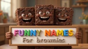 funny names for brownies