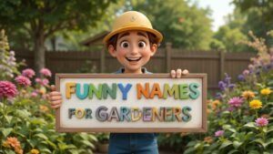 funny names for gardeners