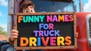 funny names for truck drivers