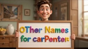other names for carpenter