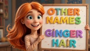 other names for ginger hair