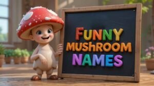 funny mushroom names