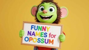 funny names for opossum
