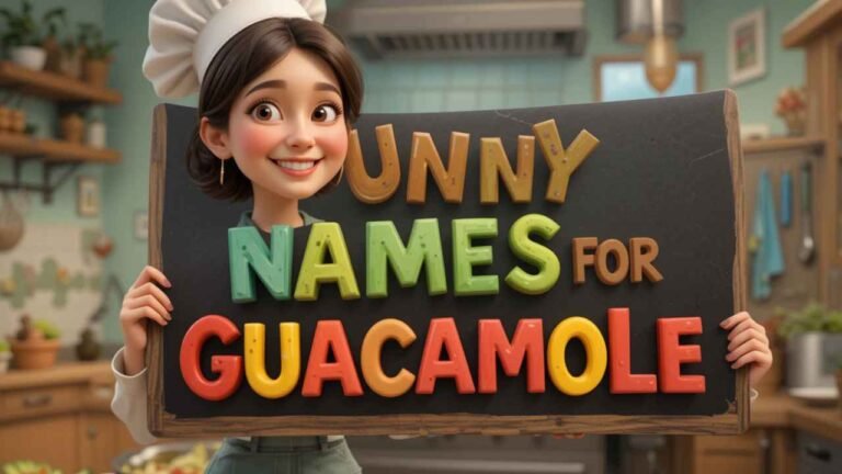 funny names for guacamole