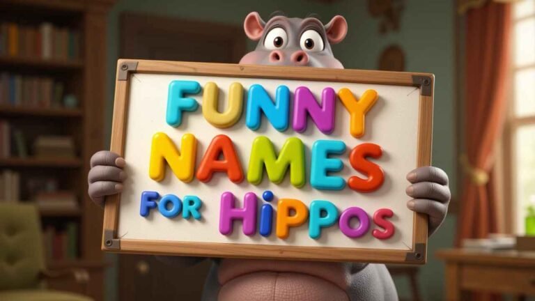 funny names for hippos