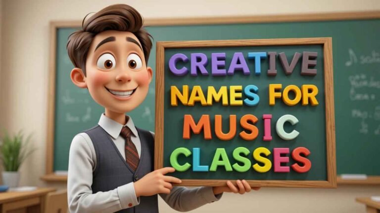 creative names for music classes