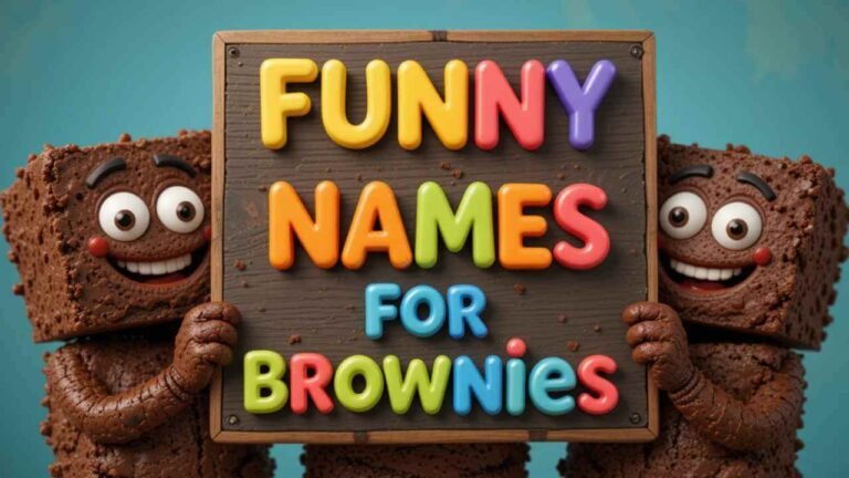 funny names for brownies