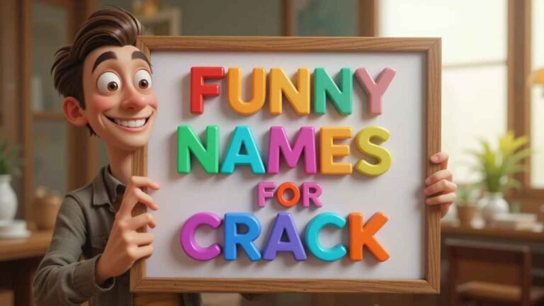 funny names for crack