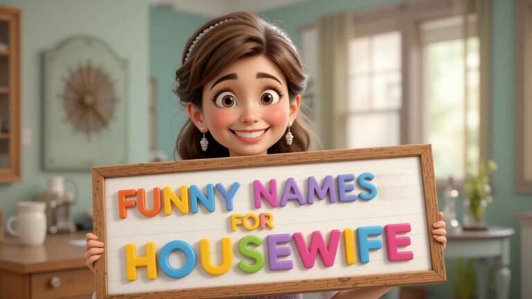 funny names for housewife