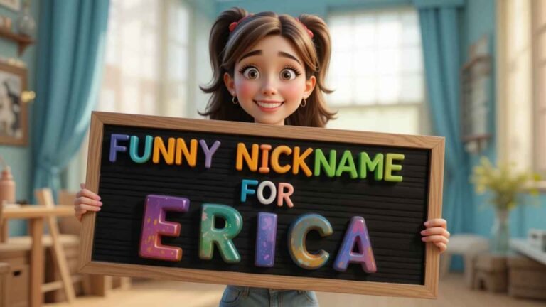 funny nicknames for erica