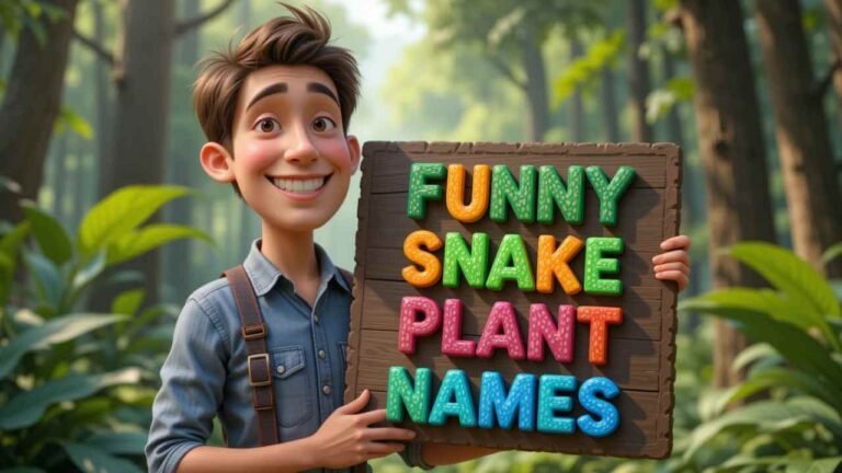 funny snake plant names