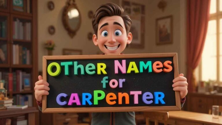 other names for carpenter