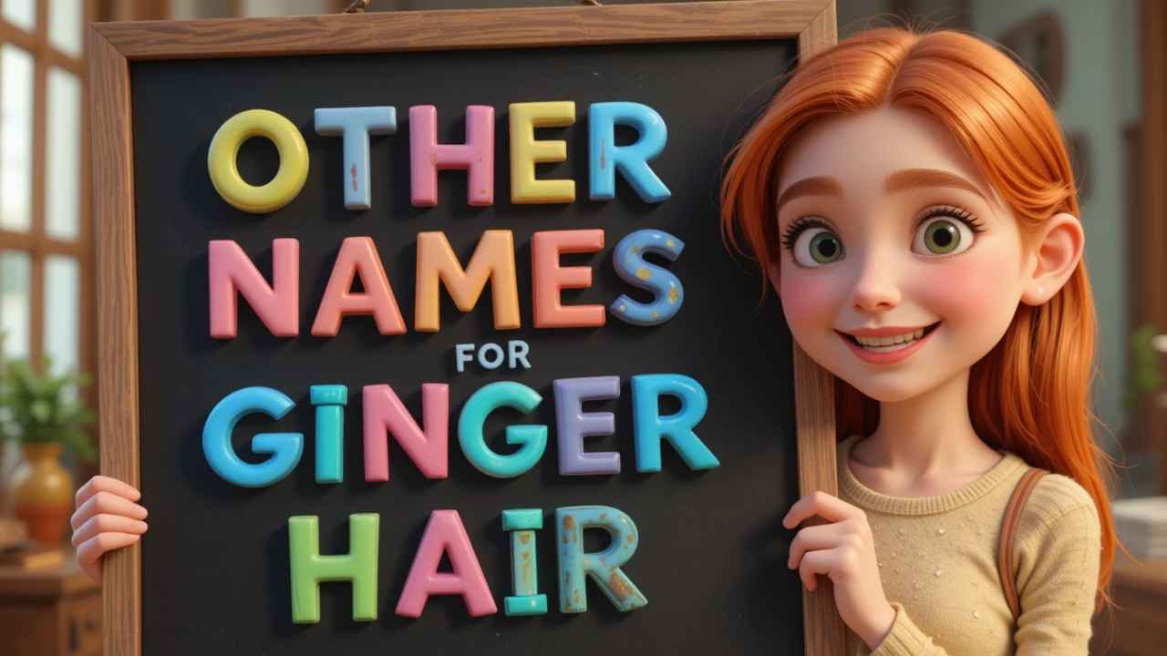 other names for ginger hair